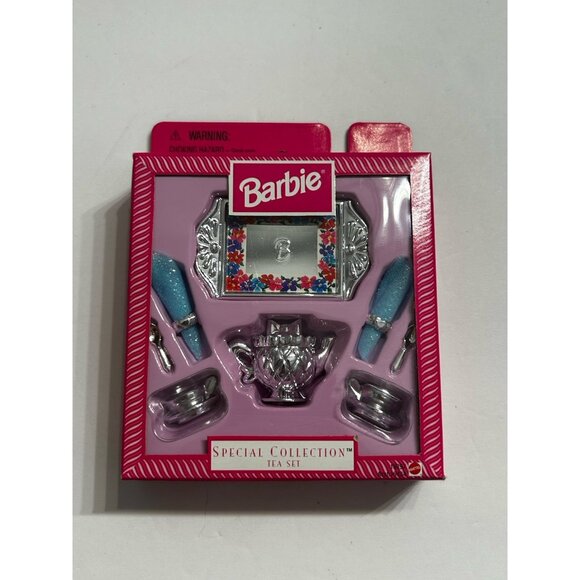 Barbie Special Collection Tea Set 1997 Mattel #18297 NRFB - Picture 1 of 3